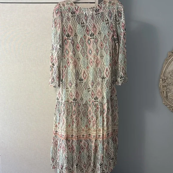 Anthropologie Sharona shimmer midi dress size S - Picture 5 of 6